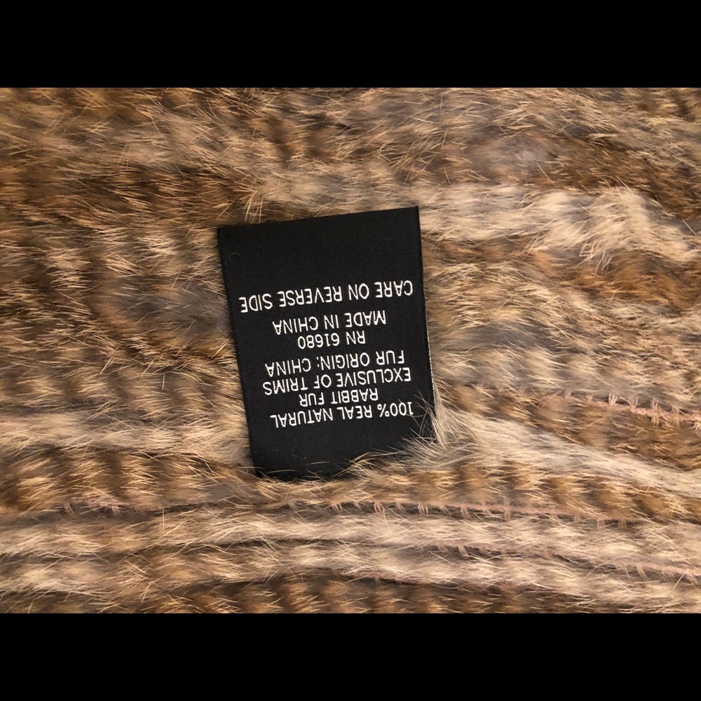 525 America Rabbit fur vest - Picture 4 of 4
